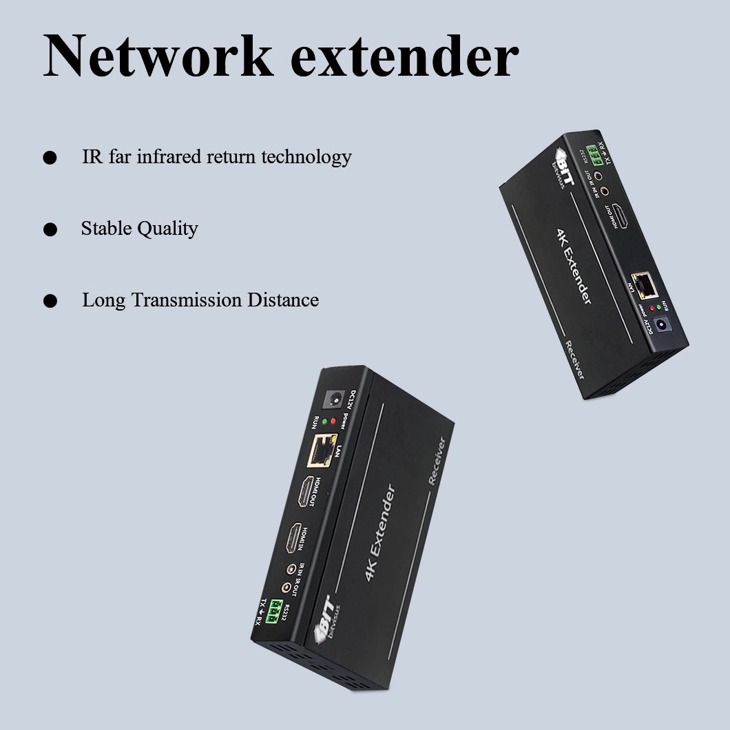 in Stock Support 4K * 2K @ 60Hz Transmission Distance 70 Meters HDMI Video Transmitter