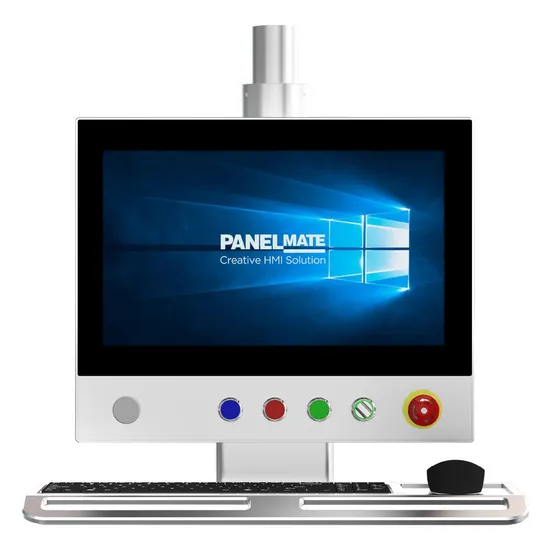 Échantillon de personnalisation 15 pouces IP67 étanche à la poussière et à l'eau Écran tactile en acier inoxydable PC 1500 nits lisible à la lumière du soleil