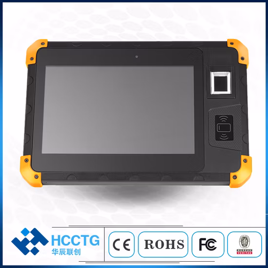 Usine de tablette OEM 10,1 pouces PC portable biométrique industriel financier avec scanner d'empreintes digitales et lecteur NFC H101