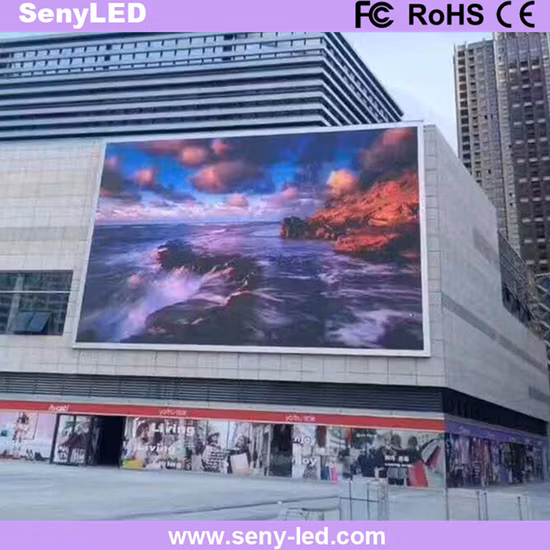 Panneau d'affichage extérieur LED très lumineux P2.5/P3/P4/P5/P6/P8/P10, panneau d'affichage électronique, écran publicitaire étanche