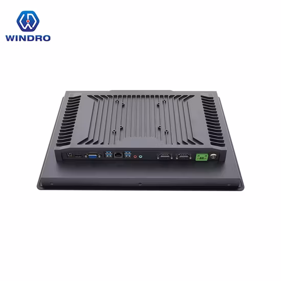 PC industriel sans ventilateur de panneau de 1024*768 RS232 RS485 incorporé/bâti de mur tout